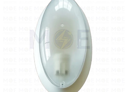 Ovivo Light Fixture/Applique White E27 30x17cm | 1201/BY | ابليك حائط فارغ بيضاوي ابيض