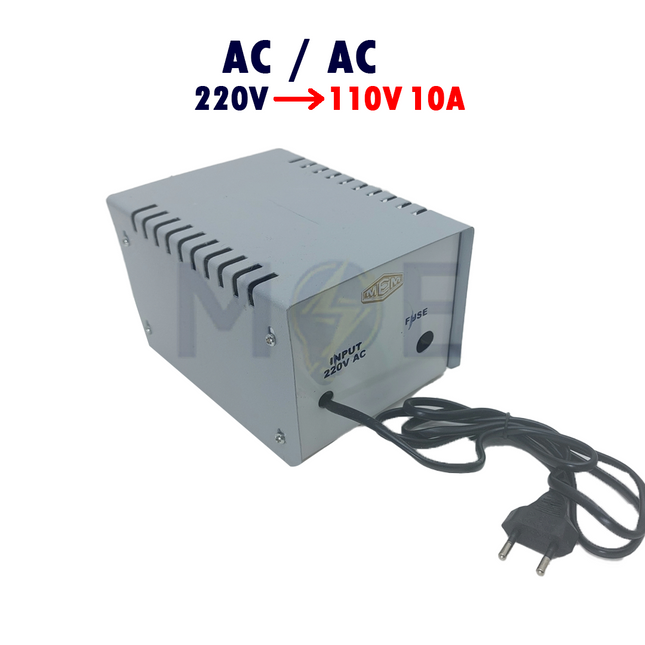 MEM Transformer/Converter Step Down AC/AC 10A In: 220V Out: 110V