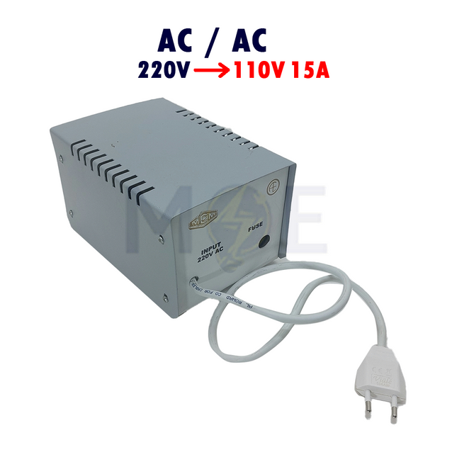 MEM Transformer/Converter Step Down AC/AC 15A In: 220V Out: 110V