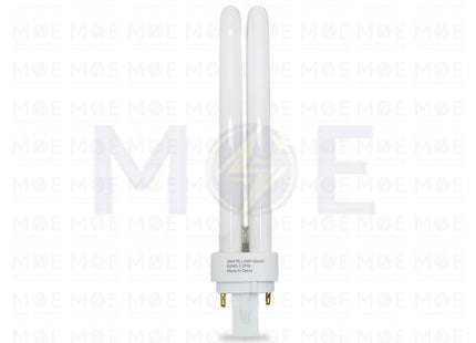 Lit Economic CFL Pin Lamp Daylight 2U 2Pin G24-d 26W | C740-035 | لمبة شك توفير دايلايت