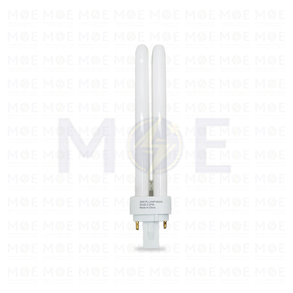 Lit Economic CFL Pin Lamp Daylight 2U 2Pin G24-d 26W | C740-035 | لمبة شك توفير دايلايت