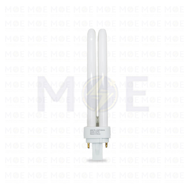 Lit Economic CFL Pin Lamp Daylight 2U 2Pin G24-d 26W | C740-035 | لمبة شك توفير دايلايت