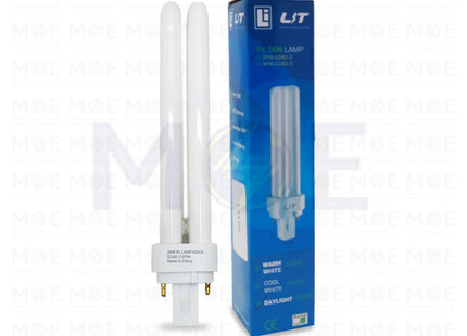 Lit Economic CFL Pin Lamp Daylight 2U 2Pin G24-d 26W | C740-035 | لمبة شك توفير دايلايت