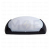 Fumagalli IP66 Rectangular Bulkhead Lamp Wall Surface Light FRANCY OP SMART PACK Black Opal E27  2A2.000.000.AYE27 - غلوب ابليك حائط مستطيل اسود مغشى (1)