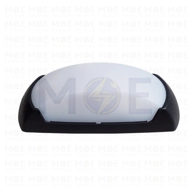 Fumagalli IP66 Rectangular Bulkhead Lamp Wall Surface Light FRANCY OP SMART PACK Black Opal E27  2A2.000.000.AYE27 - غلوب ابليك حائط مستطيل اسود مغشى (1)