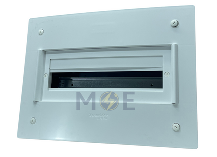 Schneider PrismaSeT IP40 Flush Mount Distribution Board Smoked Door 456x330x86mm 1Rx18module 18module | LVSXP118 | تابلو بلاستيك مخفي غطا مفيم