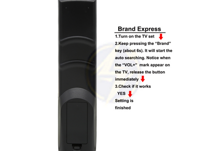 Chunglap (Huayu) Universal Remote Control For all LCD/LED TV Brands | RM-L1120+X