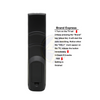 Chunglap (Huayu) Universal Remote Control For all LCD/LED TV Brands | RM-L1120+X