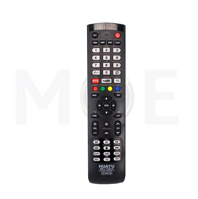 Chunglap (Huayu) Universal Remote Control For all LCD/LED TV Brands | RM-L1120+X