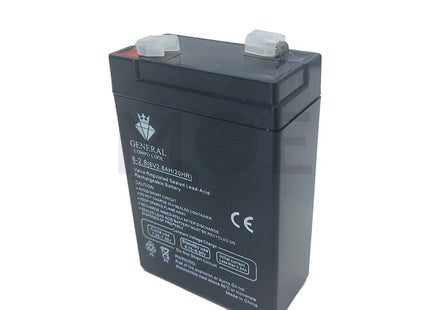 General Compo Cool Sealed Lead Acid Rechargeable Battery (SLA/VRLA) 2.8Ah 6V/20HR
