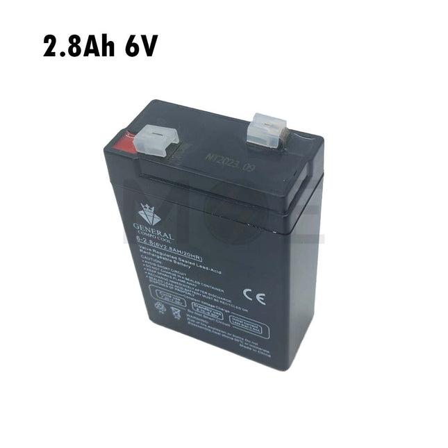 General Compo Cool Sealed Lead Acid Rechargeable Battery (SLA/VRLA) 2.8Ah 6V/20HR