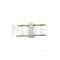 Double Strip LED Terminal Pitch 2pin Needle 14x4mm 180 - دبوس لستريب ليد دوبل