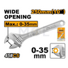 INGCO Adjustable Wrench 10inch 250mm | HADW131102