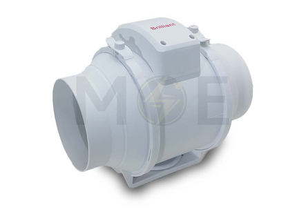 Brilliant Mixed Flow In-Line Duct Fan (15cm 6") 50W |BPT-6 شفاط ماسورة توربين بلاستيك