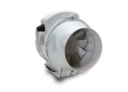 Brilliant Mixed Flow In-Line Duct Fan (15cm 6") 50W |BPT-6 شفاط ماسورة توربين بلاستيك