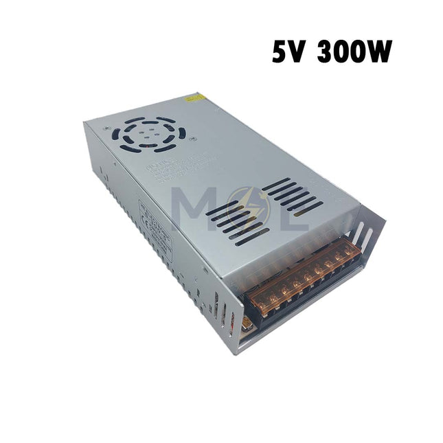HE Power Supply Unit Slim AC to DC 5V 300W 60A | S-300-5