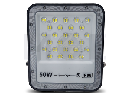 Cuperlight LED Black SMD Floodlight Daylight IP66 AC 220V 6500K 50W | CU-50W Lens