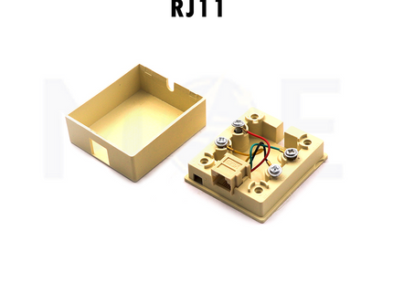 Big Surface Telephone Box 1 Output 6P4C RJ11 | SS307