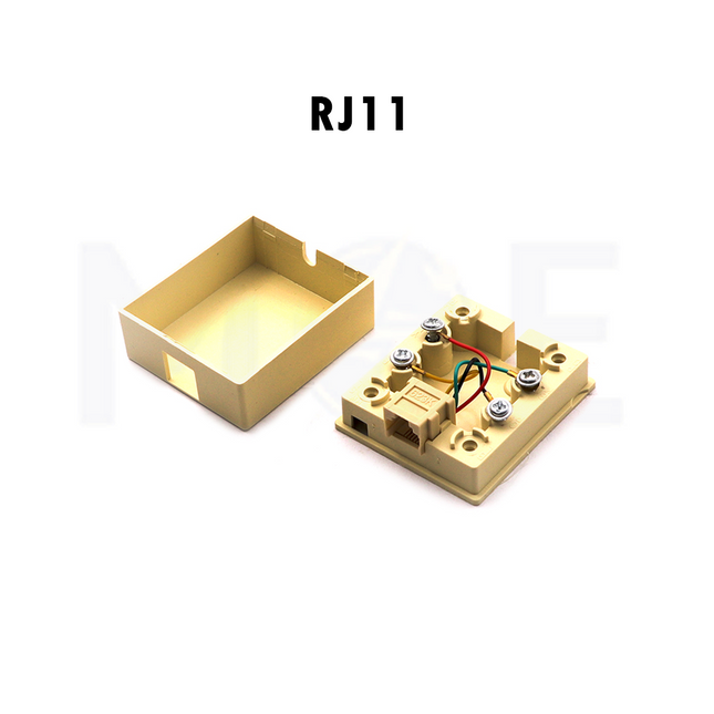 Big Surface Telephone Box 1 Output 6P4C RJ11 | SS307