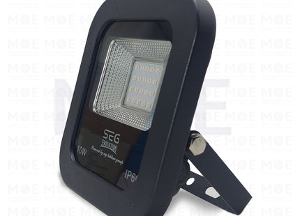 SEG IP65 LED Black Floodlight SMD Purple 10W | برجكتور ليد اسود انارة موف