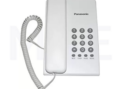 Panasonic Landline Corded Desk phone SXW White | KX-TS400SX