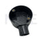 ElectroGuard Surface Circular Junction box PVC Through 1Way 20mm Black | EL2-01B