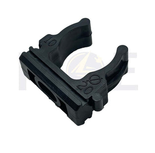 ElectroGuard Clips for PVC Pipetube Black 20mm  CS-20IB