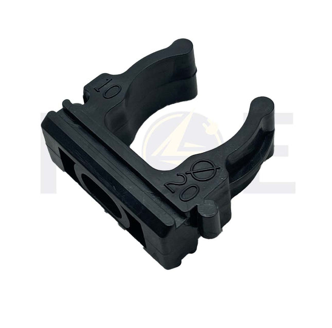 ElectroGuard Clips for PVC Pipetube Black 20mm  CS-20IB