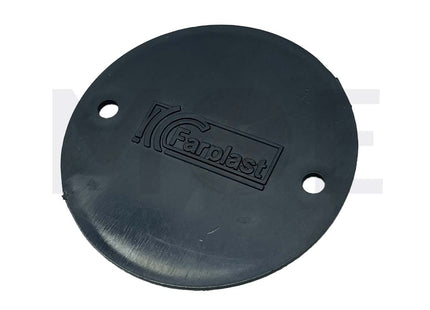 ElectroGuard Cover for PVC Surface Circular Junction Box Black 65mm | EL-01B