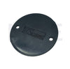 ElectroGuard Cover for PVC Surface Circular Junction Box Black 65mm | EL-01B