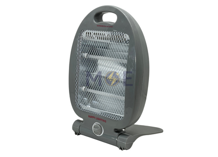 Happy Lighting Electric Quartz Heater 2 Heat Settings (2x400) 800W | JA-2 | دفاية سمكة شمعتين
