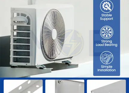 Universal Wall Mount Stand Fixed Max Load 200Kg For AC, Stabilizer, Microwave, Battery | 83599