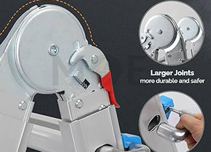 Telescopic Multi-Purpose Ladder Aluminum 4x7 Steps