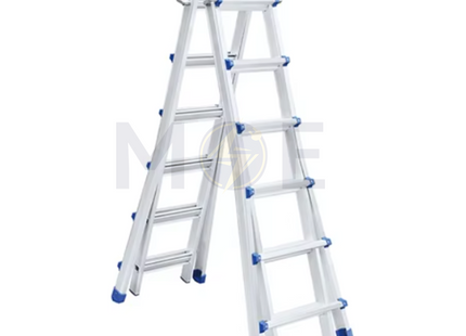 Telescopic Multi-Purpose Ladder Aluminum 4x7 Steps