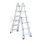 Telescopic Multi-Purpose Ladder Aluminum 4x7 Steps