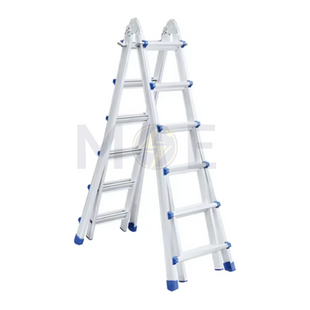 Telescopic Multi-Purpose Ladder Aluminum 4x7 Steps