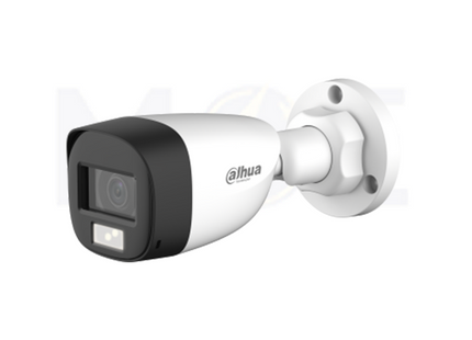 DAHUA Camera Smart Dual Light HDCVI Bullet with LED & Audio 2MP 3.6mm  DH-HAC-HFW1200CLP-IL-A- كاميرا بوليت ثابتة ملونة مع ضوء و صوت0360B-S6