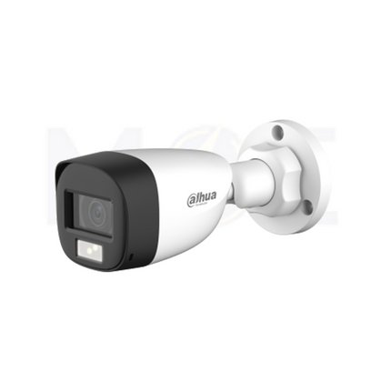 DAHUA Camera Smart Dual Light HDCVI Bullet with LED & Audio 2MP 3.6mm  DH-HAC-HFW1200CLP-IL-A- كاميرا بوليت ثابتة ملونة مع ضوء و صوت0360B-S6