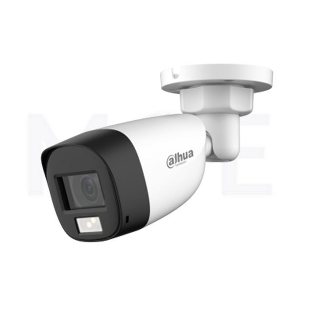 DAHUA Camera Smart Dual Light HDCVI Bullet with LED & Audio 2MP 3.6mm  DH-HAC-HFW1200CLP-IL-A- كاميرا بوليت ثابتة ملونة مع ضوء و صوت0360B-S6