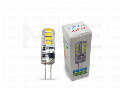 LED Pin Lamp SMD WarmWhite G4 3W | G4 | لمبة شك ليد ورم وايت