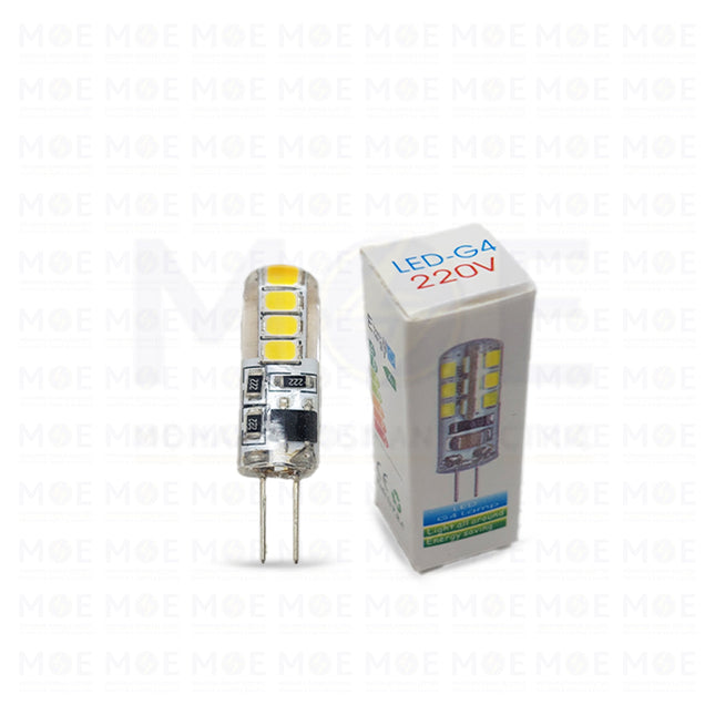 LED Pin Lamp SMD WarmWhite G4 3W | G4 | لمبة شك ليد ورم وايت