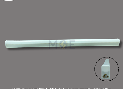 Classic Light IP20 Led Tube Light Fixture Warmwhite T5 20W 120cm | شاسي ليد ورم وايت