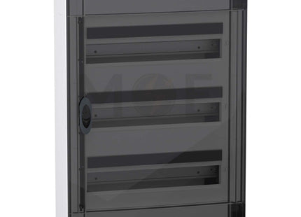 Schneider PrismaSeT IP40 Plastic Surface Distribution Board Smoked Door (426x600x151mm) 3Rx18module 54module | LVSXR318