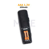 Panasonic Battery NiMH Rechargeable AAA 650mAh 1.2V | 4LDAW/2BT-AAA2-HR03