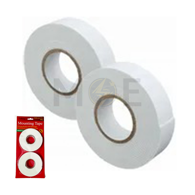 YuBang Double-Sided Foam Adhesive Tape 2 Pcs 20yd