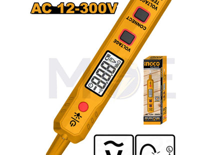 INGCO Digital Test Pencil Voltage Tester AC 12-300V | HSDT30021