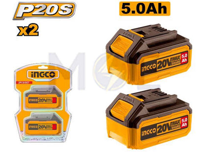 INGCO Lithium-Ion Battery Pack for P20S Power Tools 20V 5Ah | COSLI240464