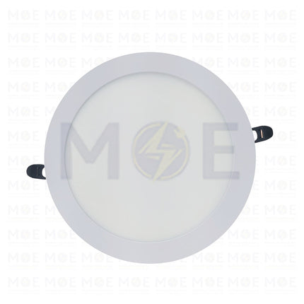 Greenlite LED Downlight/ Panel Light White Ceiling Flush Mounted Circular Daylight 6500K 2800Lm 22cm 28W | GR-813 | سبوت ليد مدور مخفي ابيض دايلايت