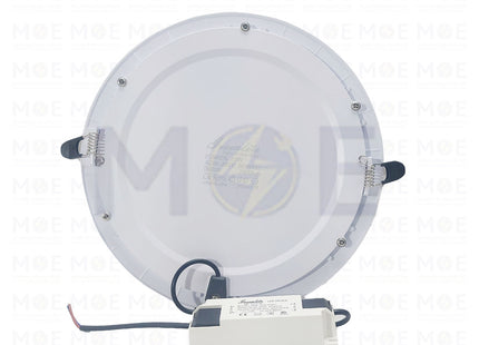 Greenlite LED Downlight/ Panel Light White Ceiling Flush Mounted Circular Daylight 6500K 2800Lm 22cm 28W | GR-813 | سبوت ليد مدور مخفي ابيض دايلايت