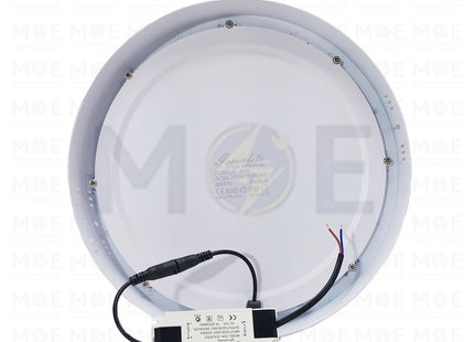 Greenlite LED Downlight/ Panel Light White Ceiling Surface Mounted Circular Warmwhite 30cm 35W | GR-CPR-35W